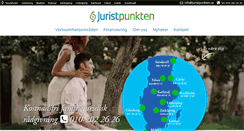 Desktop Screenshot of juristpunkten.se